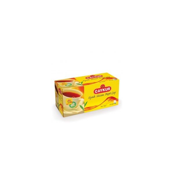 Çaykur Siyah Süzen Poşet Tea 50GR